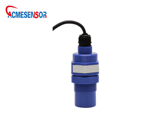 0.25%F.S 4-20ma Fluid Ultrasonic Level Sensor For Water Tank 30m